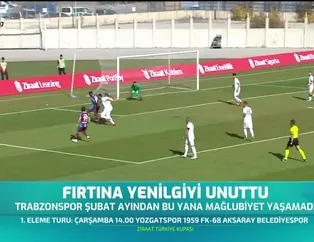 Fırtına yenilgiyi unuttu