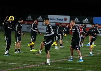 Beşiktaş derbi hazırlıklarını tamamladı