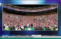 Celtic taraftarından müthiş tezahürat