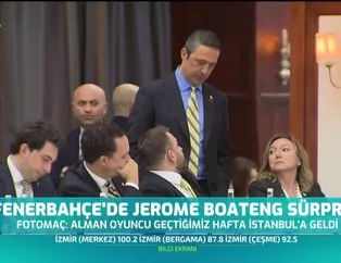 Fenerbahçe'de Jerome Boateng süprizi