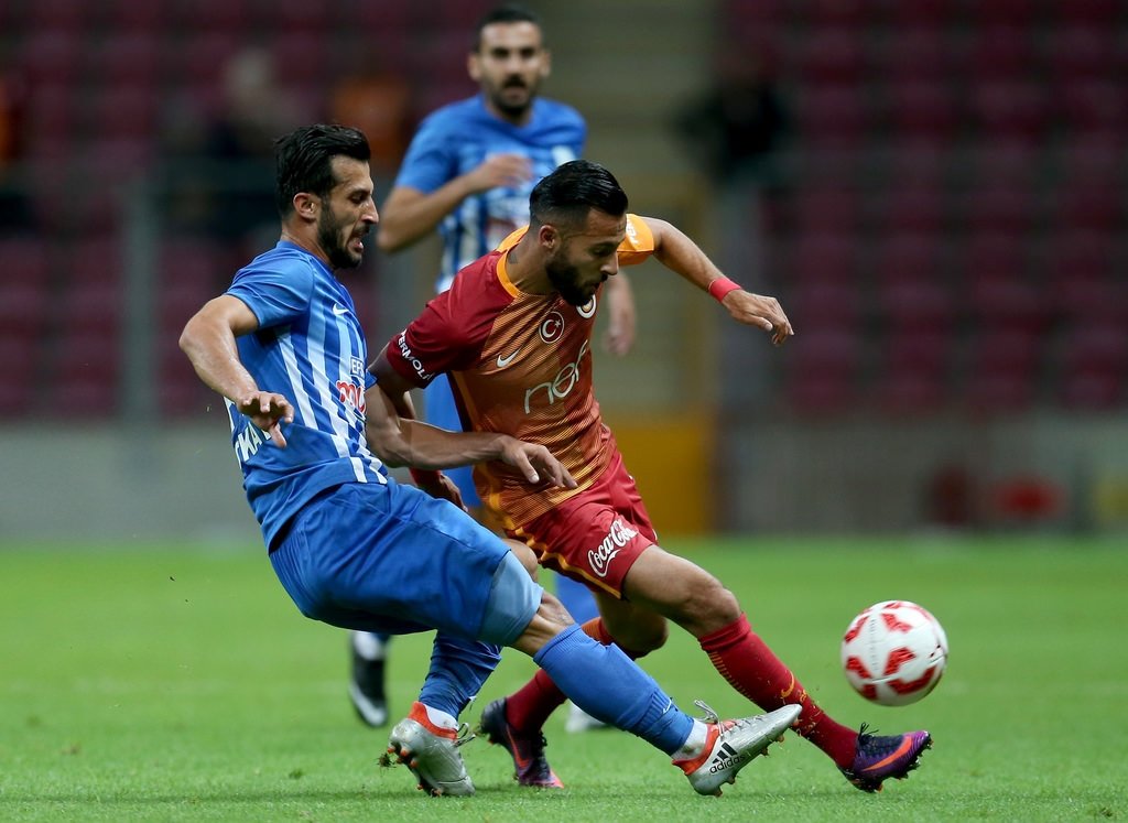 Galatasaray-Dersimspor karşılaşmasından kareler