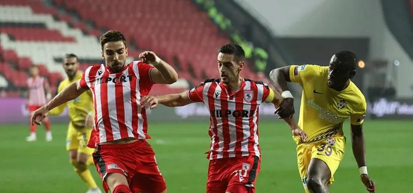 Samsunspor 2-2 Eyüpspor (MAÇ SONUCU-ÖZET)