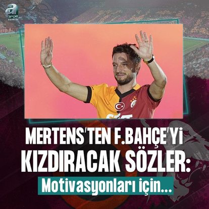 Dries Mertens’ten flaş Fenerbahçe sözleri!