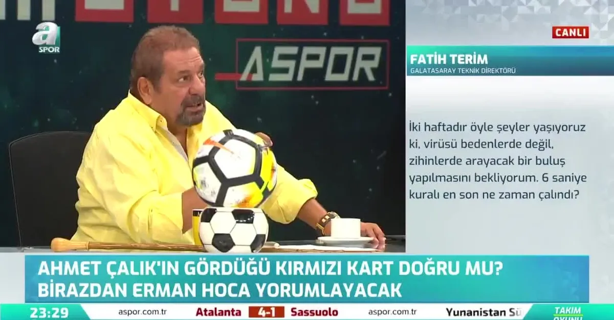 Erman Toroğlu: Hakemler yıllardır Türkiye'de virüs