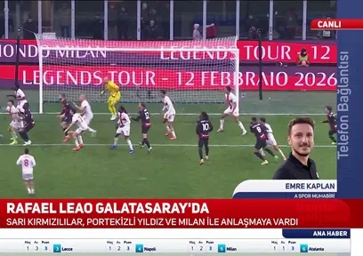Rafael Leao, Galatasaray'da!
