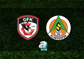 Gaziantep FK-Alanyaspor maçı saat kaçta?