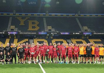 G.Saray Young Boys maçına hazır!