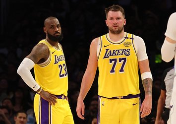 LeBron ve Doncic Lakers'a yetmedi!