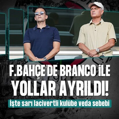 F.Bahçe’de Branco dönemi sona erdi!