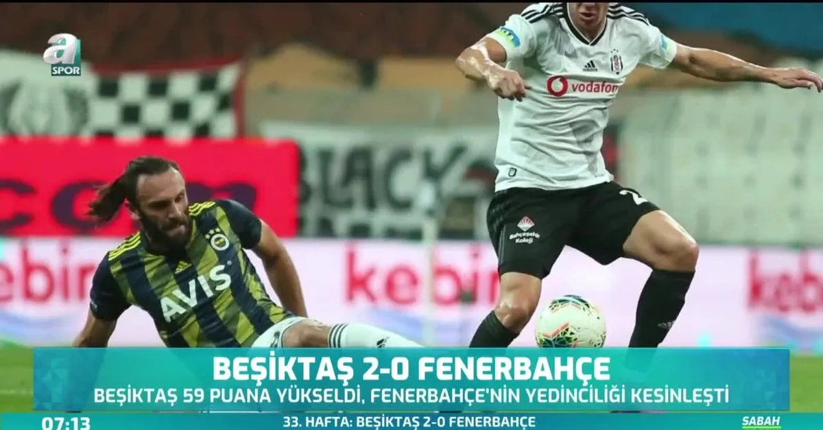 Derbinin kazananı Beşiktaş