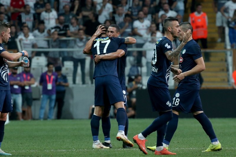 Beşiktaş - Ç. Rizespor maçından kareler