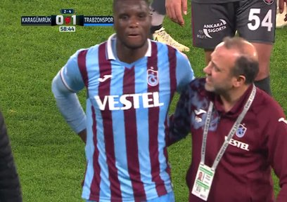 Trabzonspor'da sakatlık şoku! Oyuna devam edemedi