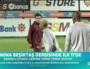 Lemina Beşiktaş derbisinde ilk 11'de