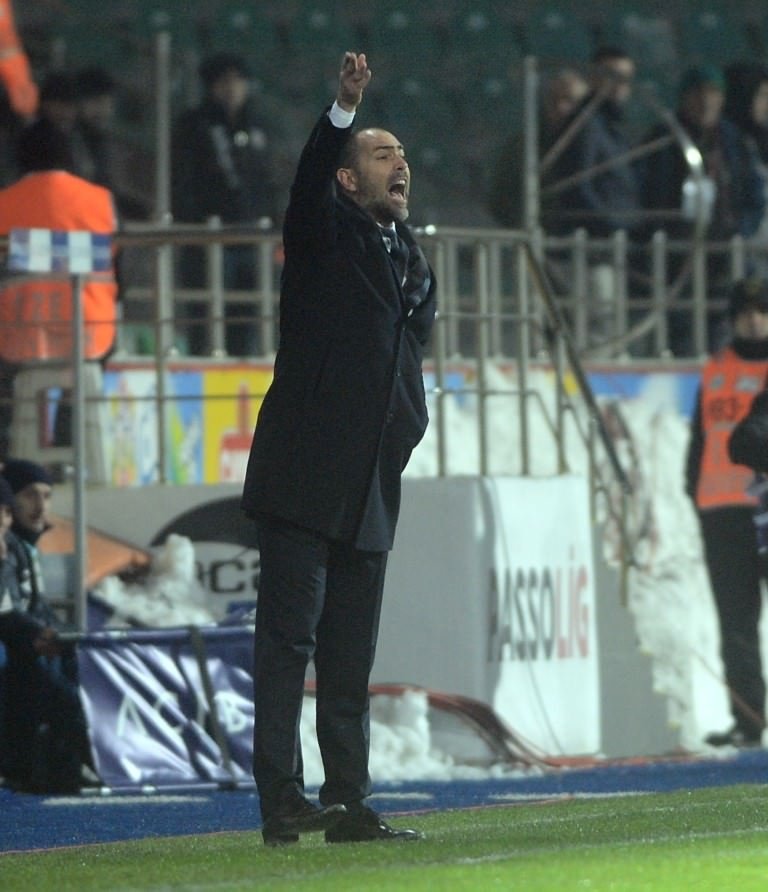 Çaykur Rizespor-Galatasaray karşılaşmasından kareler