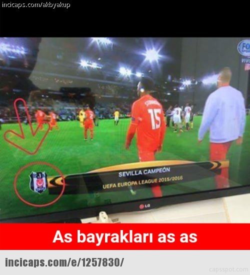 Sevilla, UEFA Kupası’nı kazandı, caps’ler patladı!