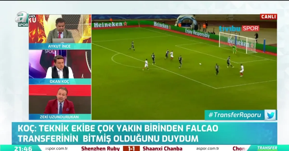"Falcao stadyuma helikopterle inebilir"