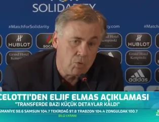 Ancelotti'den Eljif Elmas sözleri
