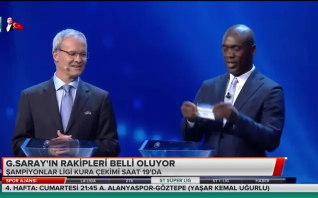 Galatasaray'ın rakipleri belli oluyor