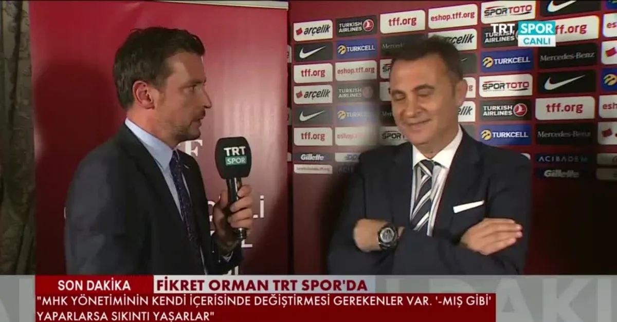 Fikret Orman: Abdullah Avcı hayırlı olsun