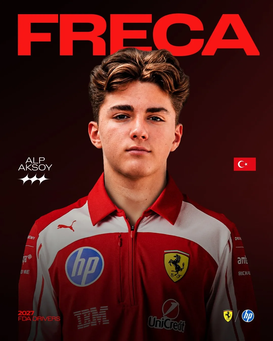 Alp Aksoy, Ferrari ile 2027'de pistlerde olacak