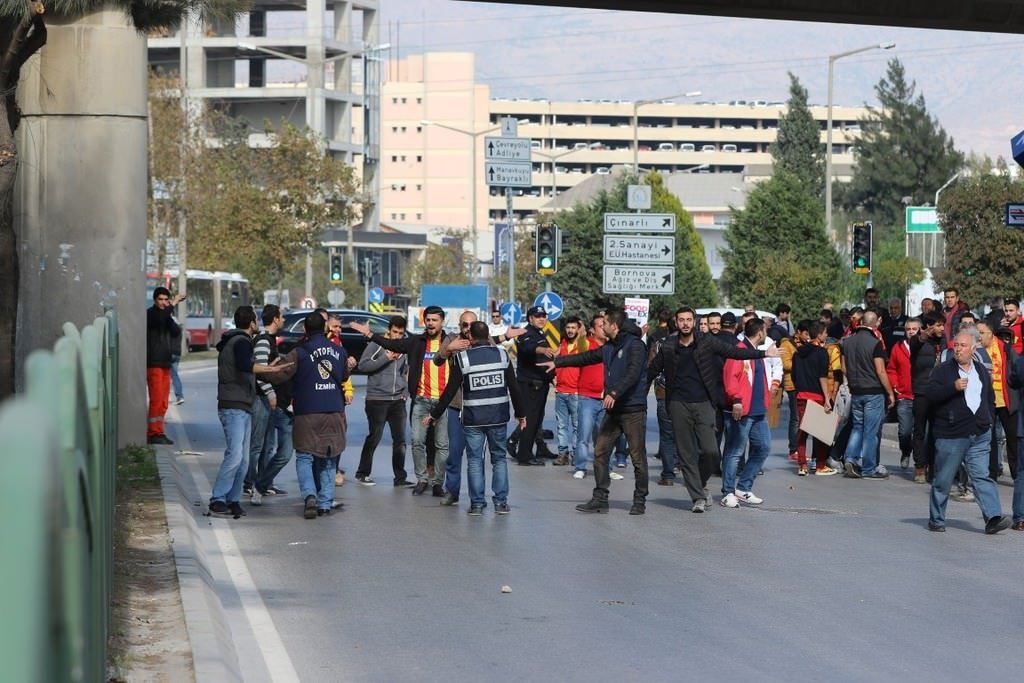 Derbi öncesi olay çıktı