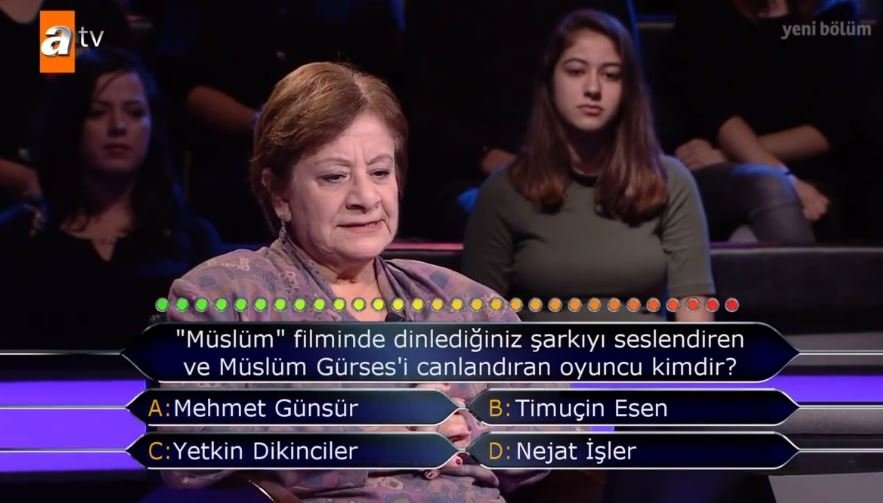 Kim Milyoner Olmak İster 788. son bölüm soru ve cevapları 26 Kasım 2018