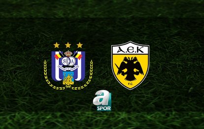 Anderlecht - AEK Atina maçı ne zaman? Hangi kanalda, saat kaçta? | Konferans Ligi