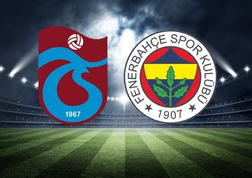 Trabzonspor - Fenerbahçe maçı hangi kanalda, ne zaman ve saat kaçta?