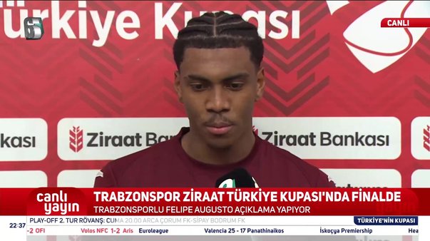 Felipe Augusto: Trabzonspor ile beraber kupa kazanmanın ne anlama geleceğini…