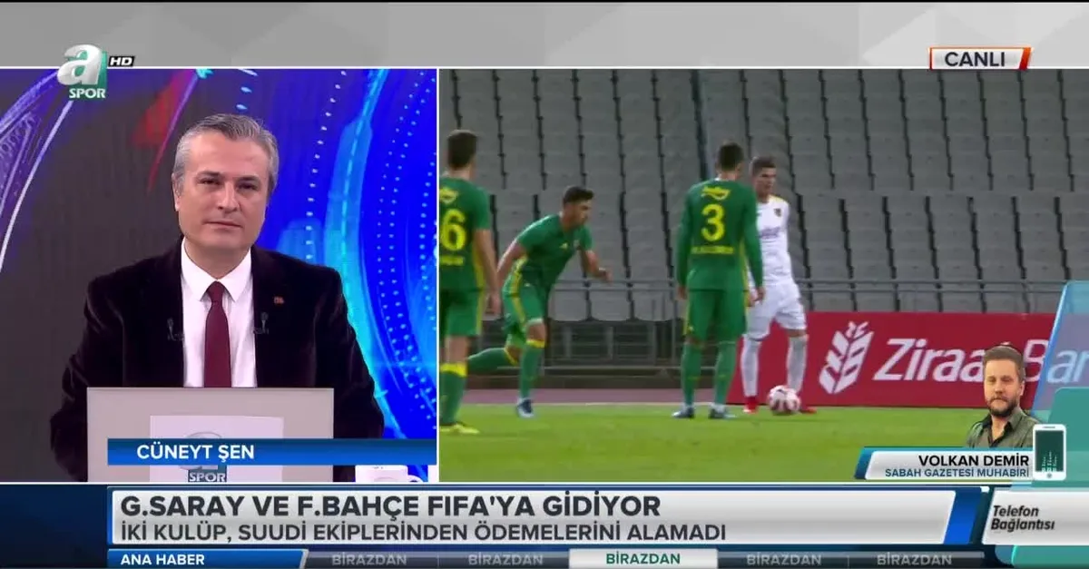 Galatasaray ve Fenerbahçe FIFA'ya gidiyor