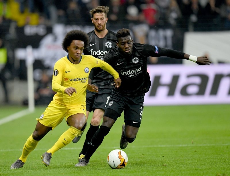 E.Frankfurt’tan rüya gibi koreografi! İşte o anlar...