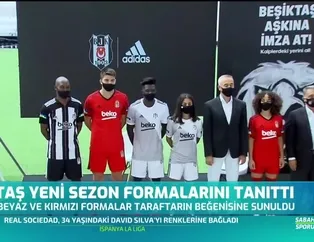 Beşiktaş yeni sezon formalarını tanıttı