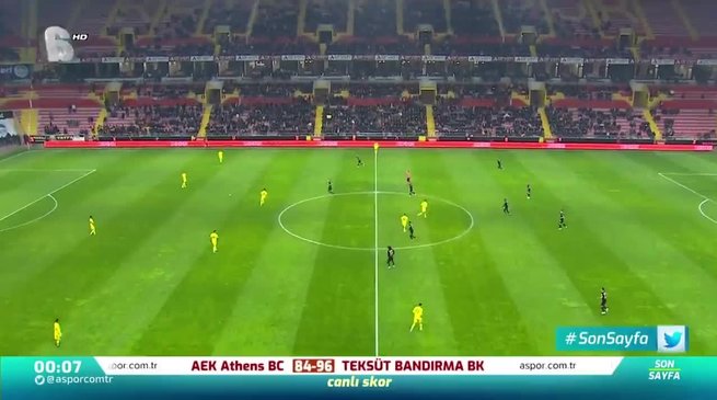 Kayserispor 0 0 Fenerbahce Mac Sonucu Mac Ozeti Ziraat Turkiye Kupasi