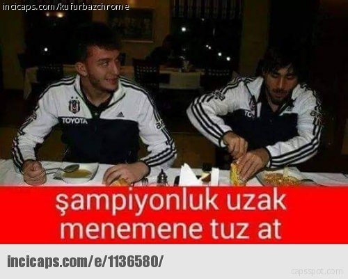 Beşiktaş havlu attı, caps’ler geldi