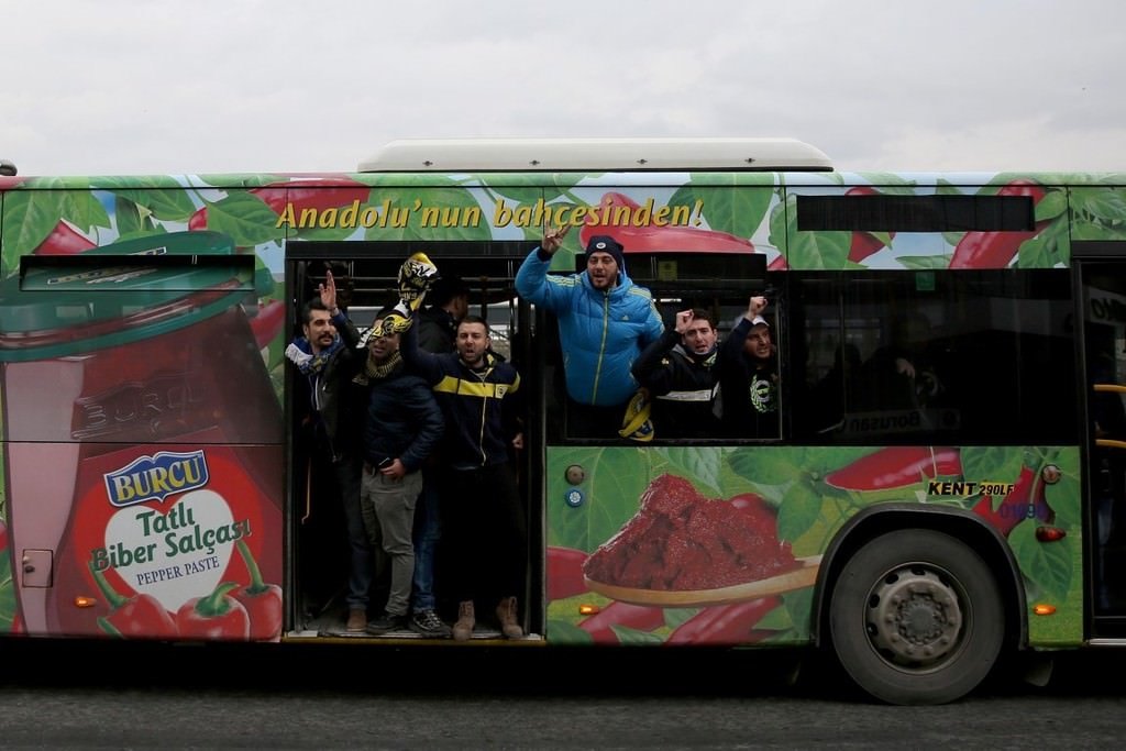 Fenerbahçe taraftarı Vodafone Arena’da
