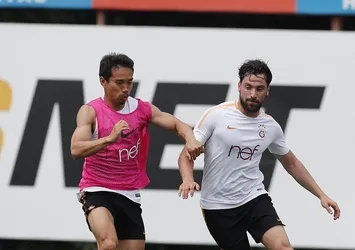 Galatasaray hazırlıklarını sürdürdü