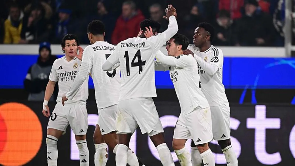 Atalanta 2-3 Real Madrid (MAÇ SONUCU ÖZET)