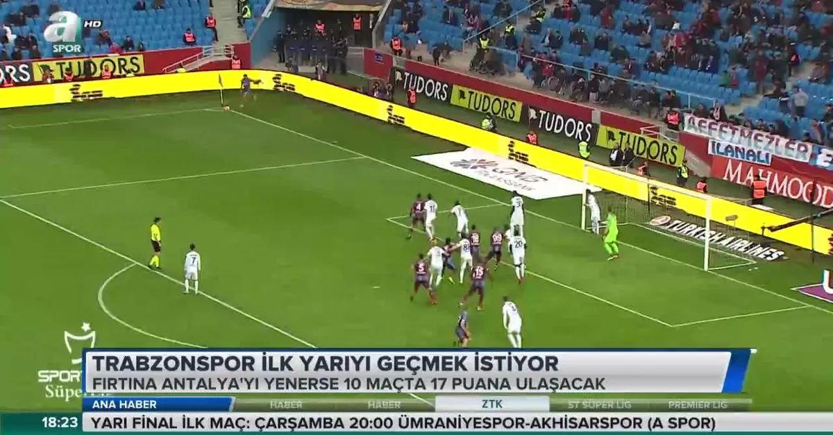 Trabzonspor ilk yarıyı geçmek istiyor
