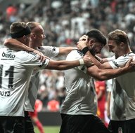 Beşiktaş - Göztepe maçından kareler