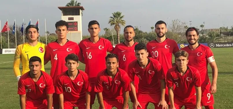U19 takımı galip: 4-1