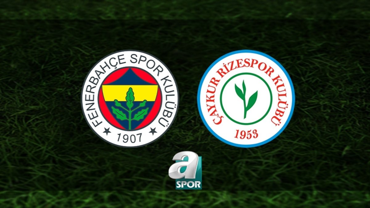 Fenerbahçe - Çaykur Rizespor maçı hangi kanalda? Ne zaman ve Saat kaçta? Fenerbahçe - Çaykur Rizespor maçı hangi kanalda? Ne zaman ve Saat kaçta?