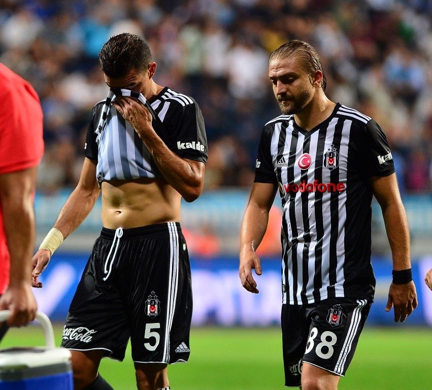 Kasımpaşa - Beşiktaş maçından kareler