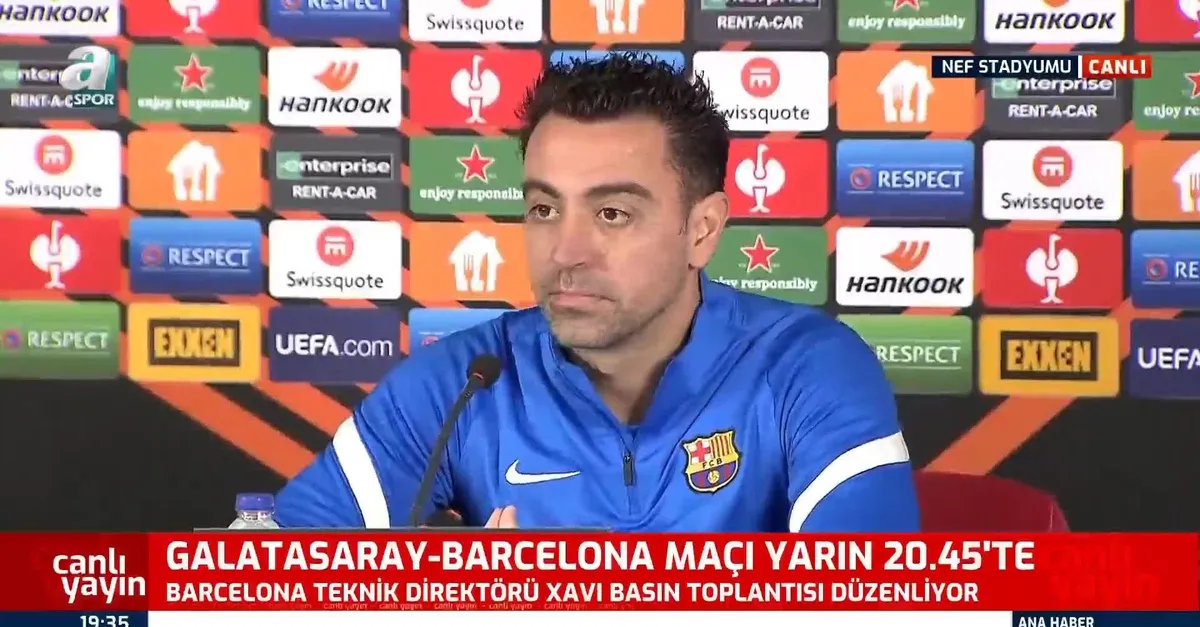 Xavi: Çok zor bir atmosfer olacak