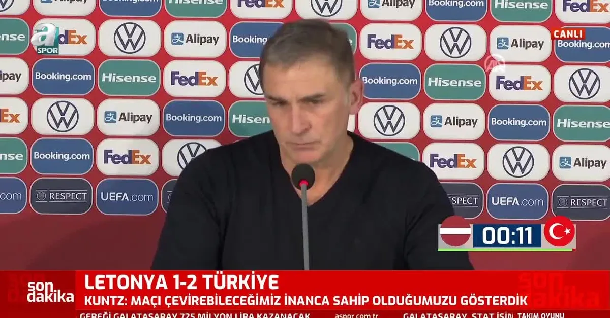 Kuntz galibiyet sonrası konuştu!