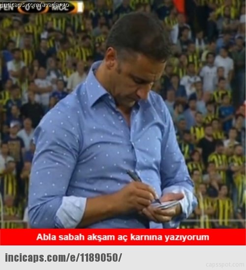 Fenerbahçe  - Molde maçının capsleri