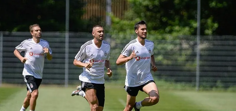 Beşiktaş'ta idmanlar pür neşe
