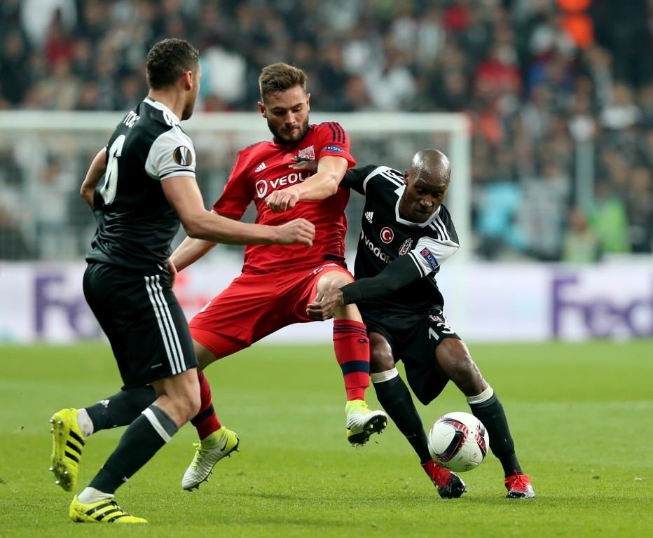 Beşiktaş - O.Lyon maçından kareler