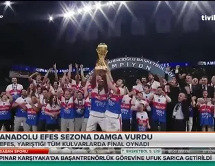 Anadolu Efes sezona damga vurdu