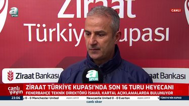 Fenerbahçe Teknik Direktörü İsmail Kartal Kayserispor maçı sonrası konuştu! "Yaşanacakmış yaşandı"