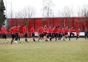 Antalyaspor, Gençlerbirliği maçının hazırlıklarına başladı